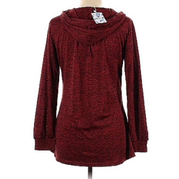 Lightweight Stretchy Breathable V-Neck Hoodie - Picture 7 of 7